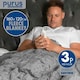 image 3 of Purus Electric Heated Fleece Blanket Throw 160x120cm - Grey