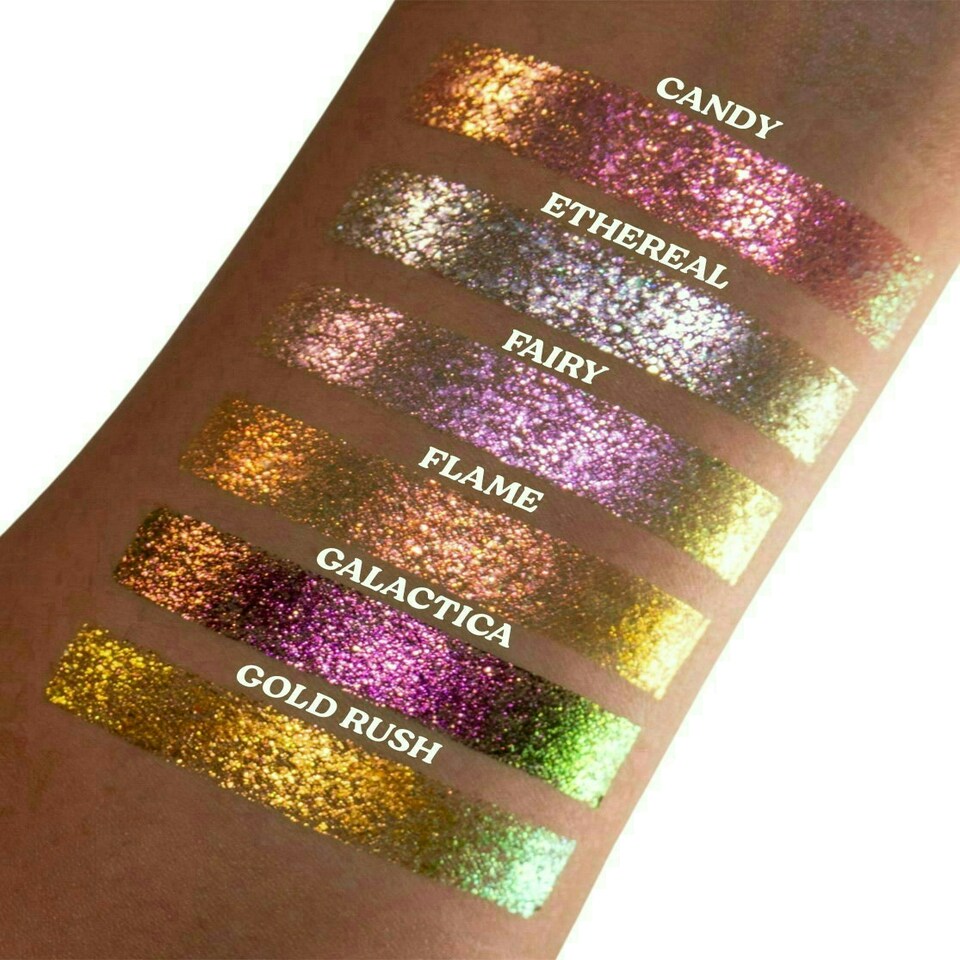 image 1 of Candy Chroma Flakes - Duochrome Pigment - Glisten Cosmetics Multi