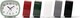 image 7 of Acctim Hilda Analogue Alarm Clock Non Ticking Sweep Crescendo Alarm Backlight Contemporary | Black | Black