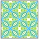 image 4 of Green optimal boho chic (Picutre Frame) White | L