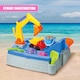 image 3 of The Magic Toy Shop Sand and Water Play Table Outdoor Kids Sandbox Activity Set