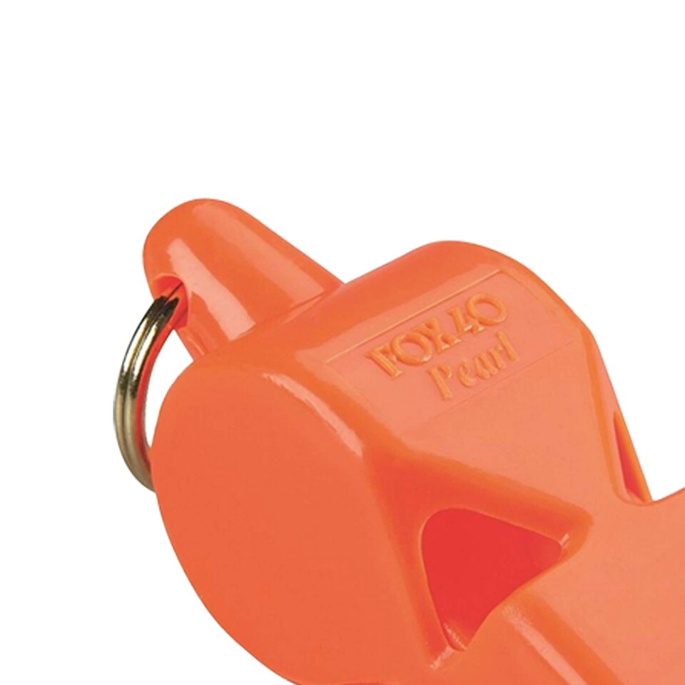 image 1 of Fox 40 Pearl Safety Whistle - Orange - One Size