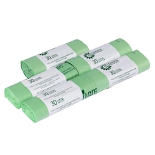 All-Green 30 Litre Compostable Food Waste Bin Liners - 5 Rolls