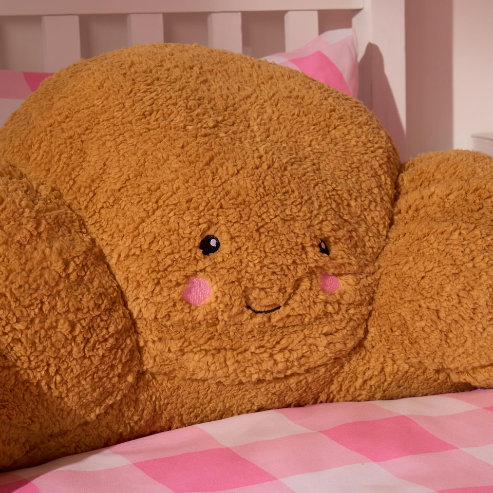 image 1 of OHS Croissant Cuddle Cushion Novelty Reading Pillow
