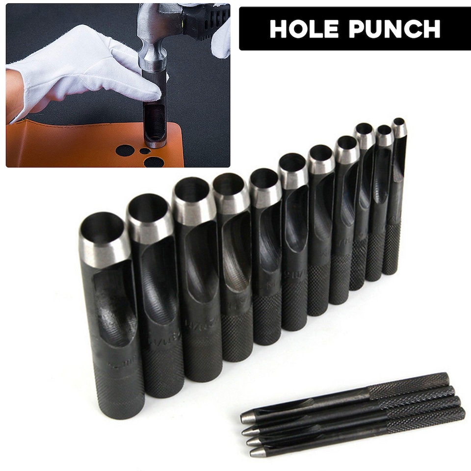 image 1 of 18mm Fixing Hand Tools For Hollow Hole Punch DIY Project & Leathercraft