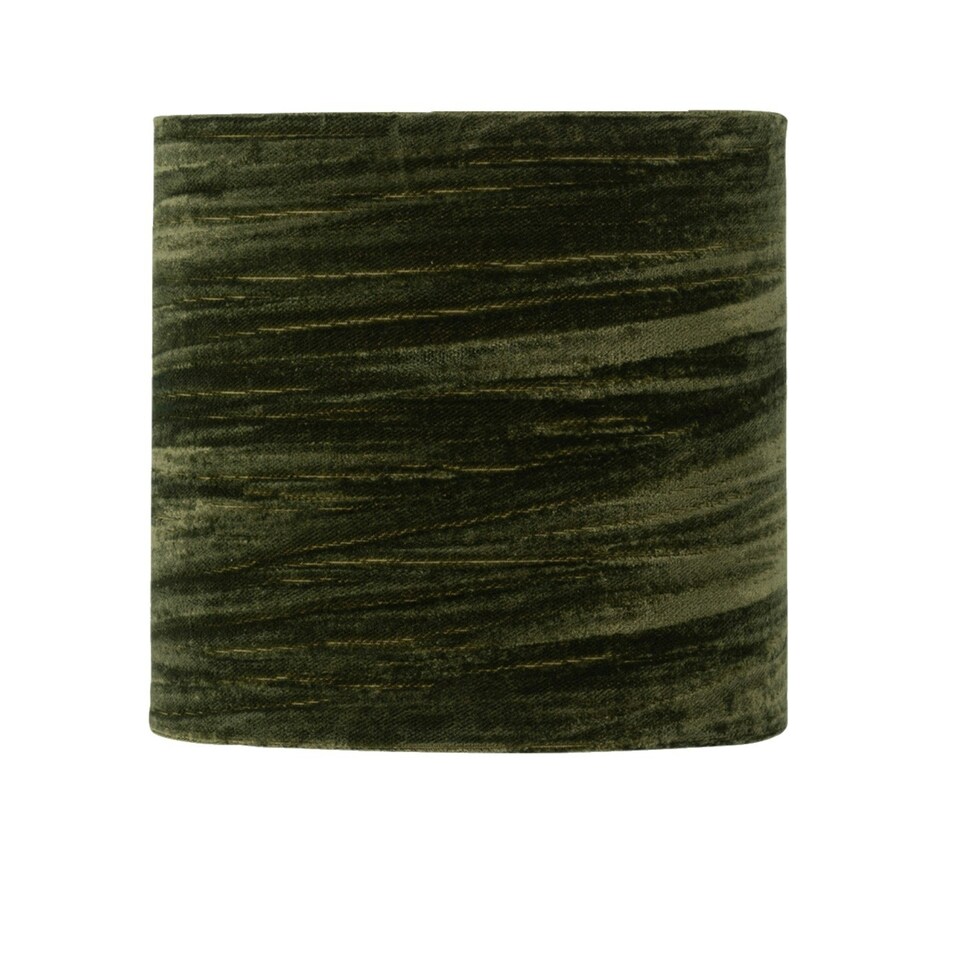 image 1 of First Choice Lighting Set of 2 Chrome Jewelled Table Lamp with Green Crushed Velvet Shades Chrome | Green