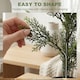 image 5 of HOMCOM Set of 2 Decorative Artificial Plants Cypress in Weighted Pot, 90cm