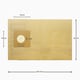 image 5 of Reliapart Dust Bags for Taski Bora 21966 Pack of 10 3000 Babybora Boral Cool S10
