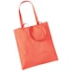 image 2 of Westford Mill Long Handle Tote Bag - Coral - One Size Pink