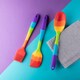 image 3 of Taylor's Eye Witness Large Rainbow Silicone Brush