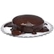 image 1 of Round Glass Patisserie Serving Dish Cake Fruit Plate Tray Display 38cm
