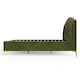 image 9 of GFW Pettine End Lift Ottoman Storage Bed 150cm King Size - Green