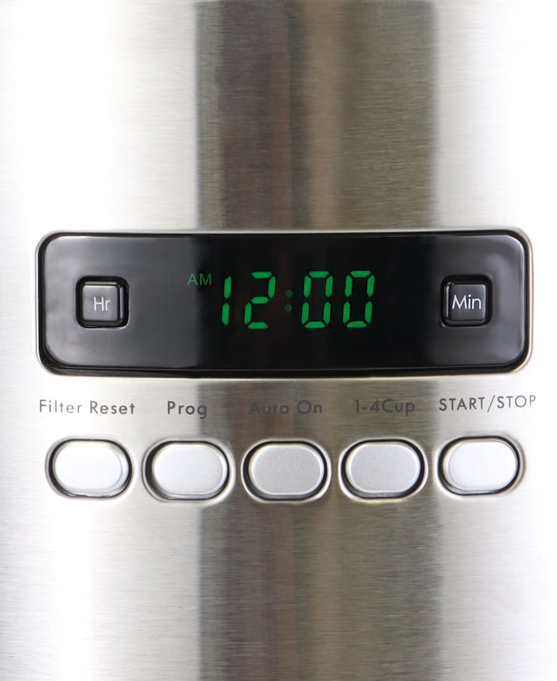 image 1 of Kenmore Aroma Control Programmable 12-cup Coffee Maker, White/Stainless