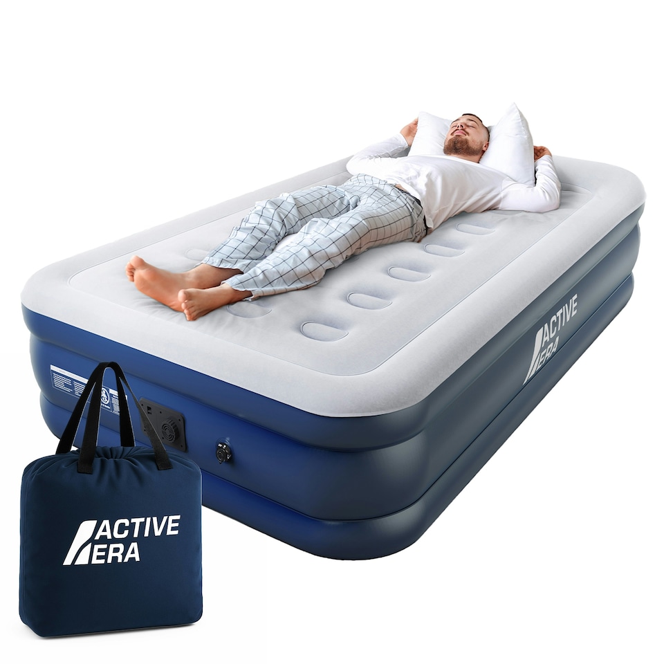 image 1 of Active Era Single Comfort Air Bed – Grey/Navy