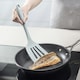 image 2 of Zeal Silicone Flexible Slotted Kitchen Turner, 30cm, Duck Egg Blue
