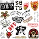image 3 of Stranger Things Hellfire Club Deluxe Stickers (Pack of 50) - Multicoloured - One Size