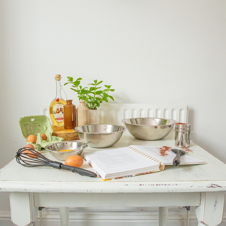 image 1 of Argon Tableware 3pc Stainless Steel Mixing Bowl Set