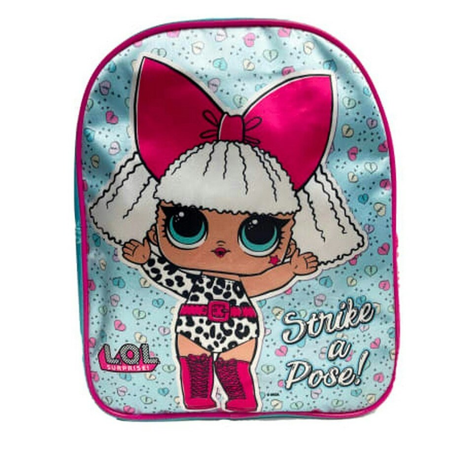 image 1 of Lol Surprise Childrens/Kids Satin Backpack - Blue/Pink - One Size