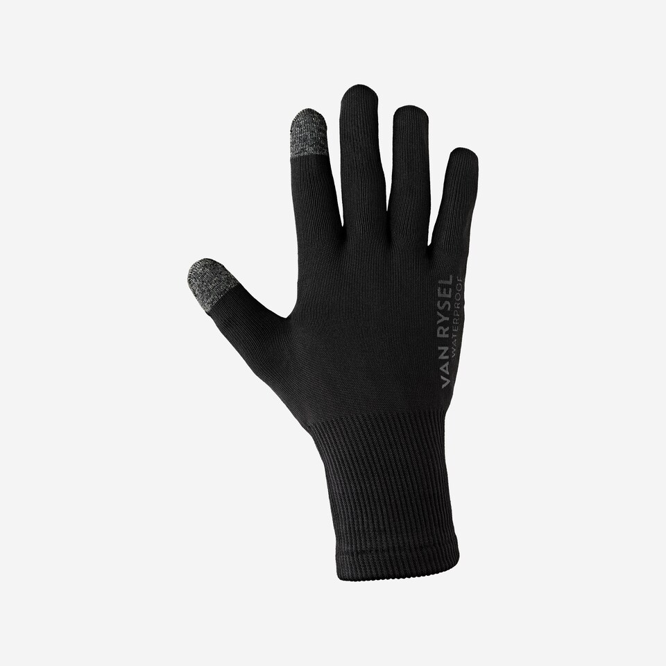 image 1 of Decathlon Cycling Gloves Mid-Season 900 Waterproof