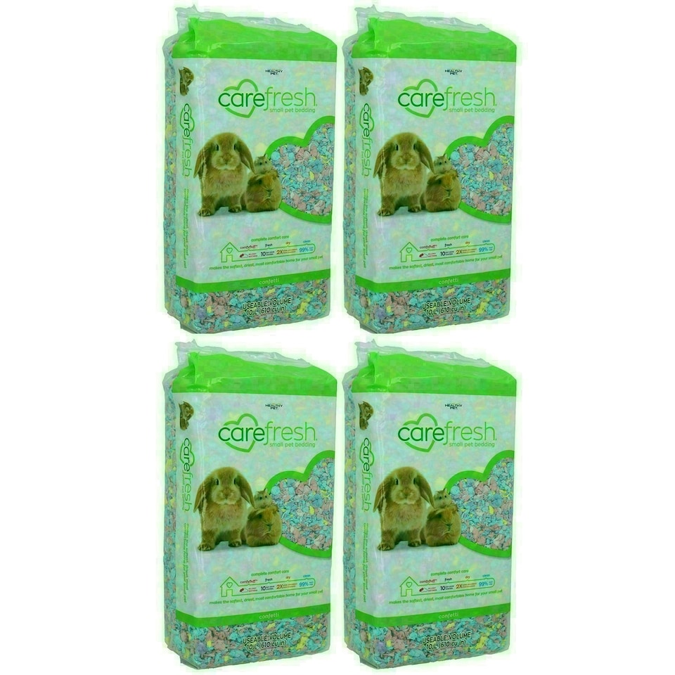 image 1 of 4pk Confetti 10L Quality Small Animal Bedding 99% Dust Free