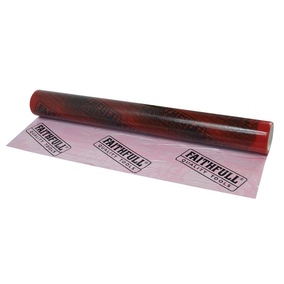 Faithfull Hard Surface Protector 600mm X 25m - Multi Colour - One Size