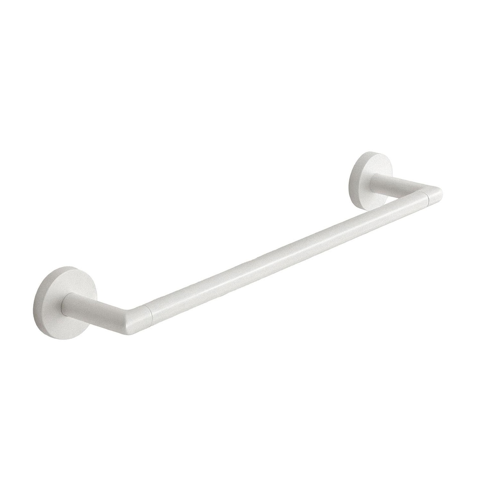 image 1 of COSMIC Towel rack, 40cm, Matt white, Anti-corrosion, Start Collection