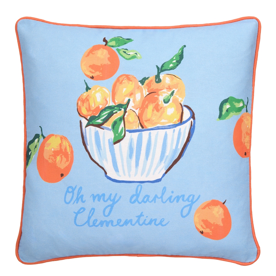 image 1 of Fusion My Darling Clementine Filled Cushion Multi