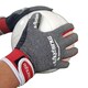 image 2 of Murphys Unisex Adult Contrast Gaelic Gloves - Grey/Red/White - XL