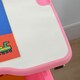image 9 of HOMCOM Kids Desk and Chair Set Adjustable Tiltable with Drawer Pen Slot Hook | Pink