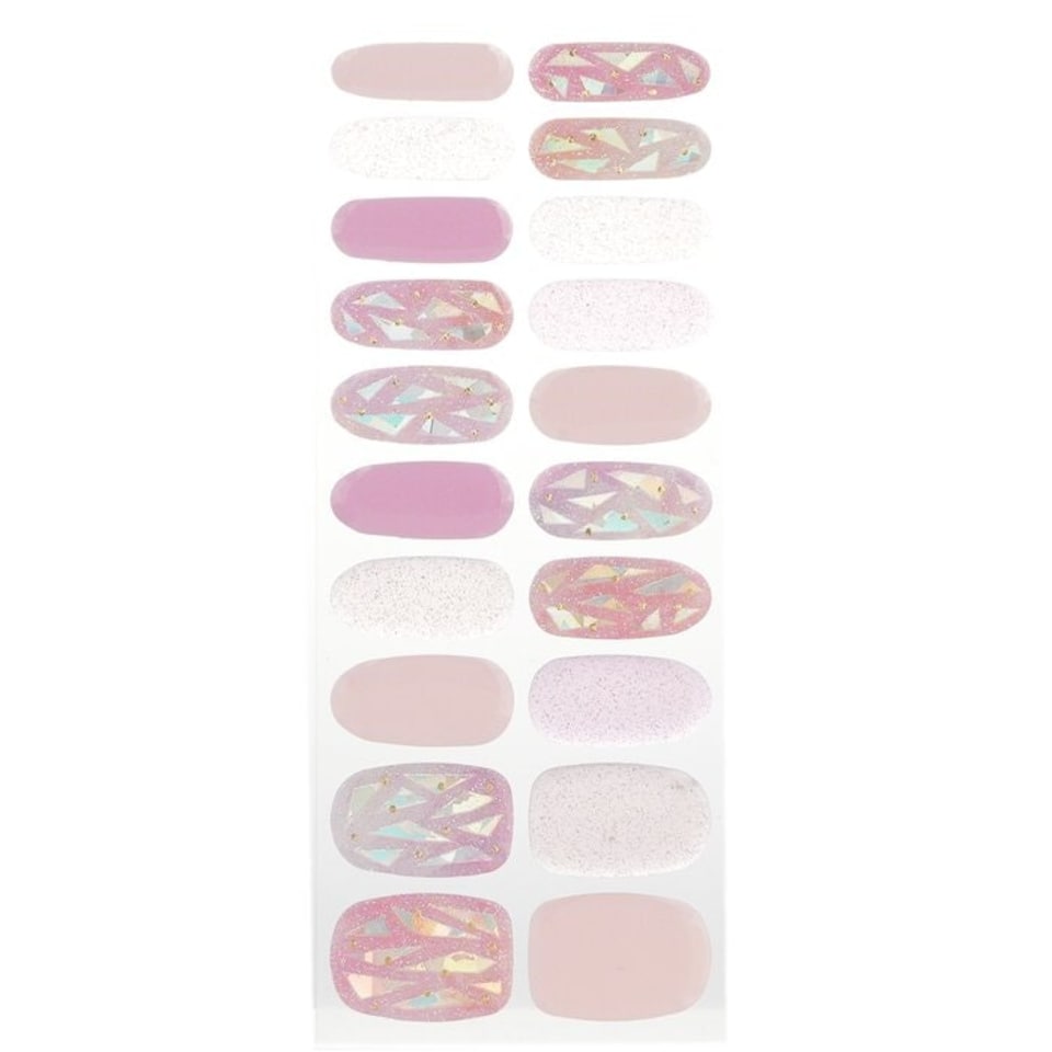 image 1 of Nanaglow Nail Sticker - # Gn04 - 20pcs Multi