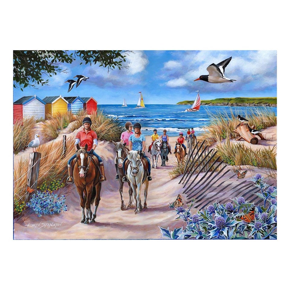 Sea Horses BIG 500 Piece Jigsaw Puzzle