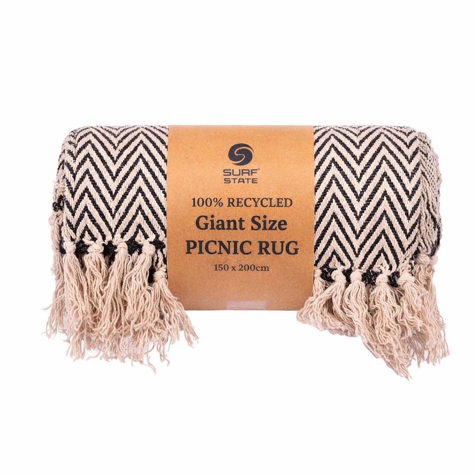 image 1 of Surf State Giant Size Picnic Rug Blanket 150x200cm