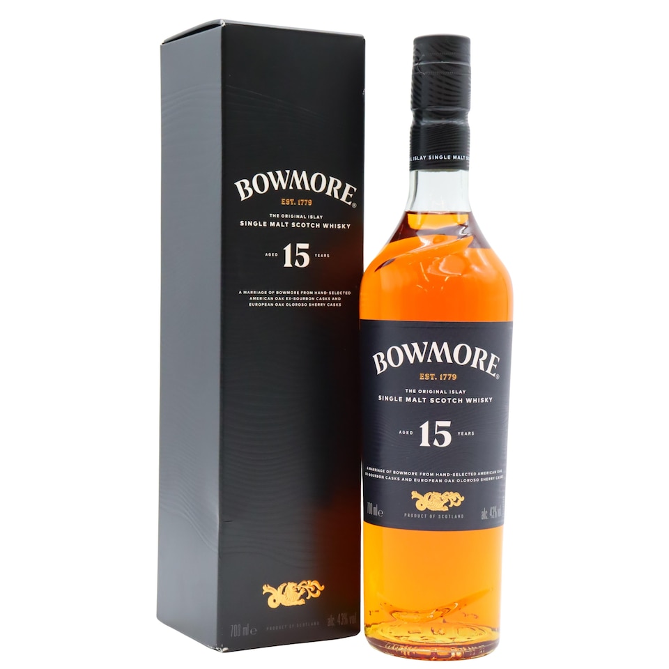 Bowmore - Islay Single Malt Scotch 15 year old Whisky