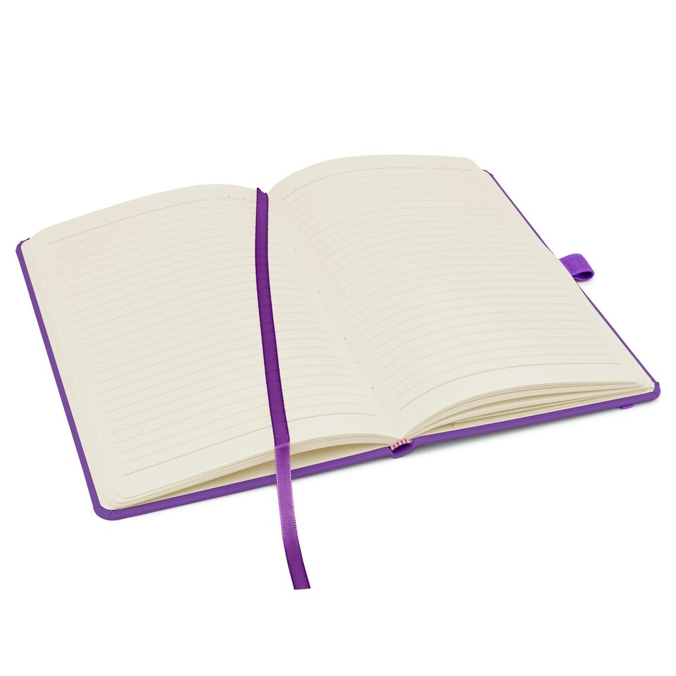 image 1 of Notes London A5 Wilson Lined Page Notebook Purple