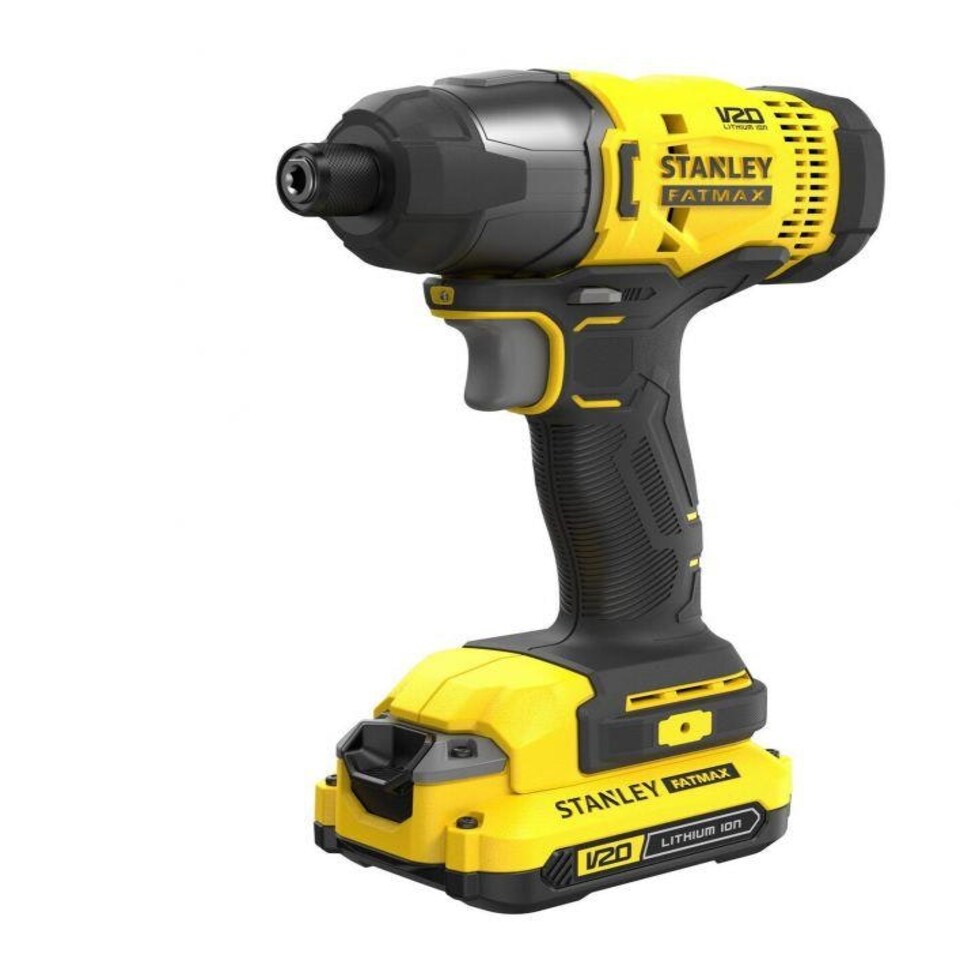 image 1 of Stanley Fatmax SFMCF800C2K-GB 18V Li-Ion Impact Driver 2 x 1.5ah Batteries + Case