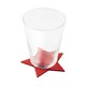 image 3 of MidOcean STARGUARD RPET Felt Coaster Set (Pack of 4) - Red - One Size