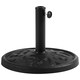 image 1 of Yaheetech 44.5 cm Outdoor Patio Heavy Duty Market Umbrella Base Stand Black