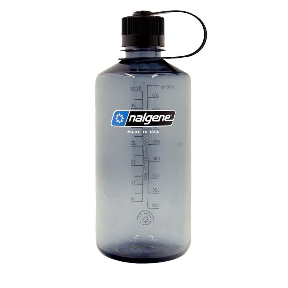 image 1 of Nalgene Narrow Mouth 1L Tritan Sustain Water Bottle - Grey