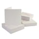 image 3 of Anita's Square Cards/Envelopes (100 Pack), White, 13.5 x 13.5cm