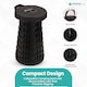 image 5 of Trimming Shop Portable Folding Stool, Telescopic Collapsible Stool