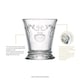 image 4 of Tumbler: 1 x 25cl La Rochere Versailles Footed Tumbler, Glass Clear