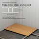 image 5 of Outsunny 7 x 4ft Outdoor Garden Storage Shed for Backyard Patio Light Green