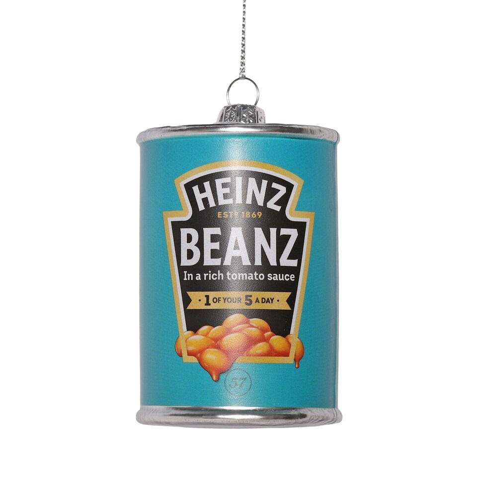 image 1 of Heinz Beanz Glass Decoration
