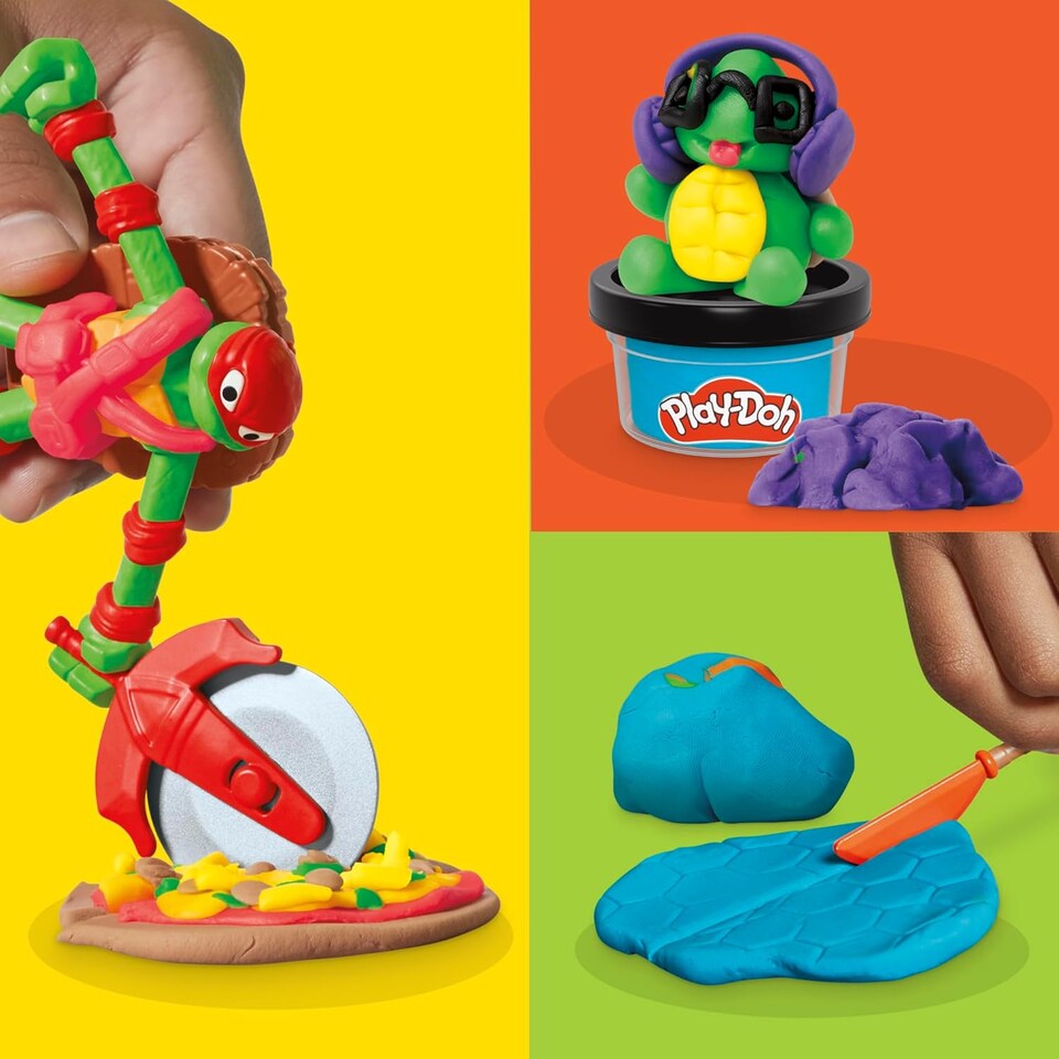 image 1 of Play Doh TMNT Cowabunga Creations