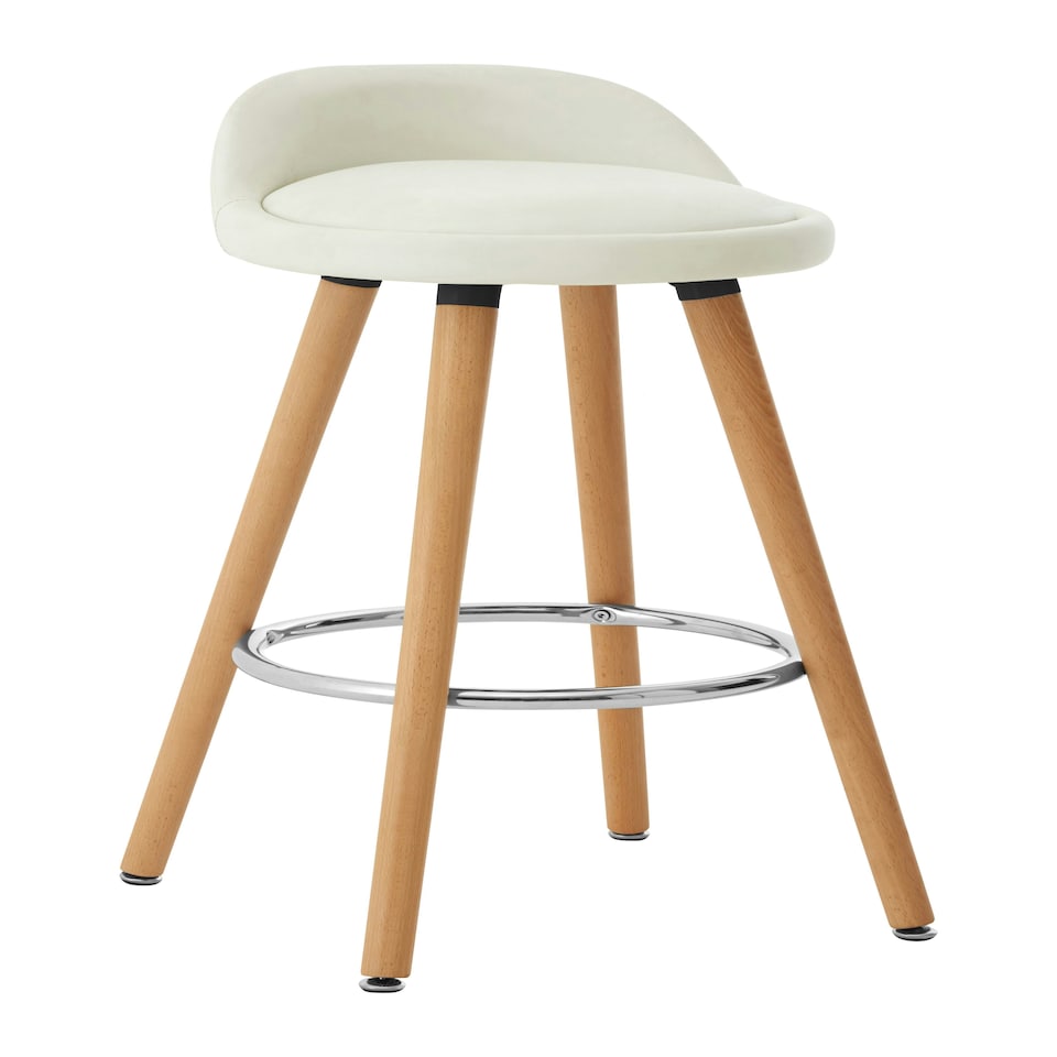 image 1 of Interiors by Premier Normann White Bar Stool