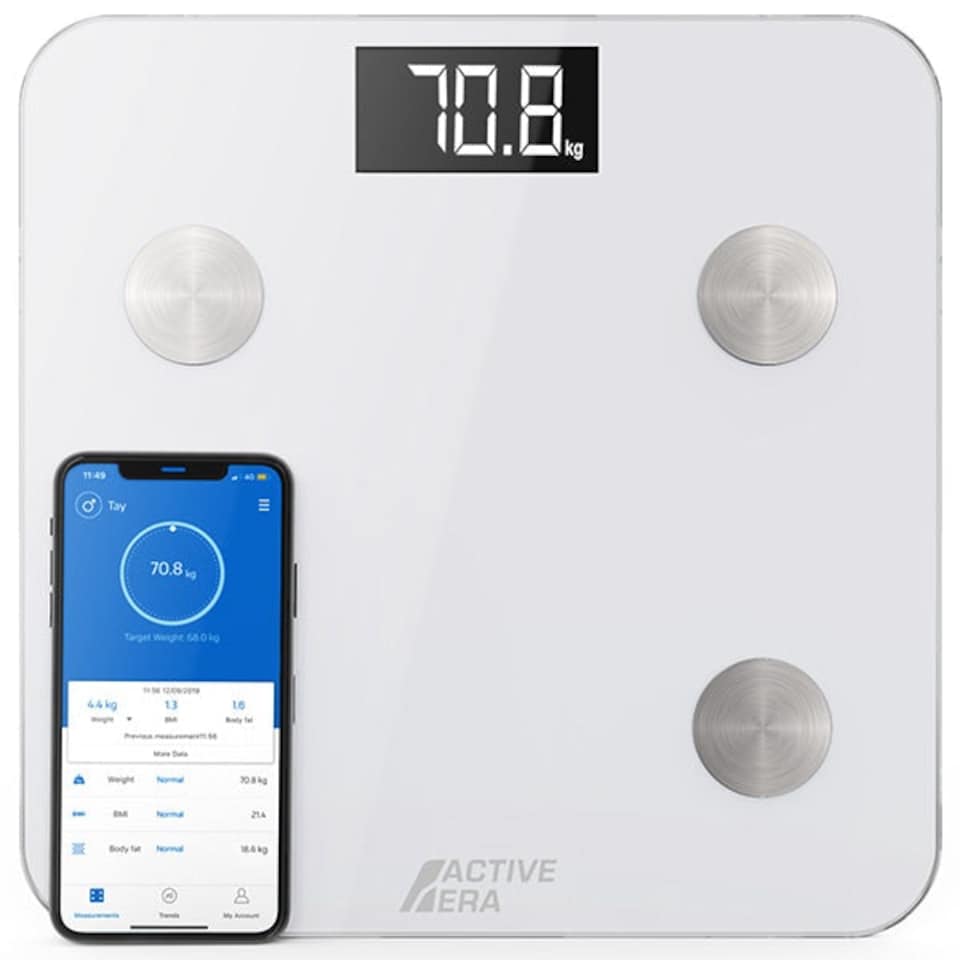 image 1 of Smart Bathroom Scales - V1 White