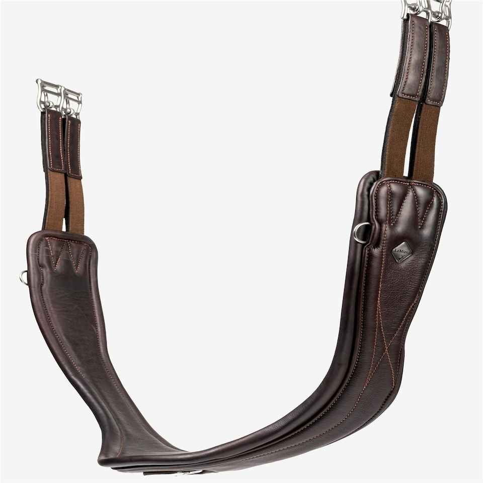 image 1 of LeMieux Gel-Tek Anatomic Jumping Girth Black | 120cm