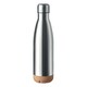 image 1 of MidOcean Aspen Cork Double Wall 500ml Water Bottle - Matt Silver - One Size | Multi | One Size