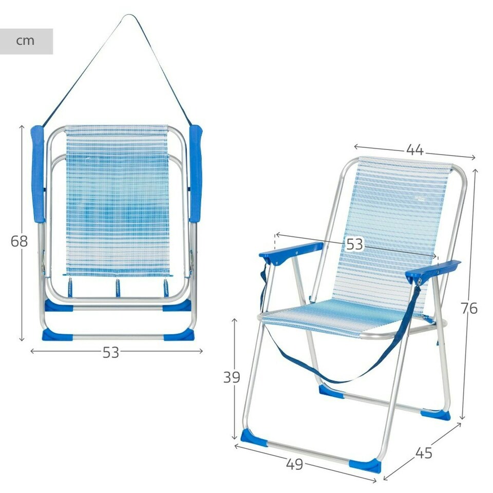 image 1 of Beach Chair Aktive 44 x 76 x 45 cm N/A