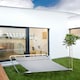 image 2 of Outsunny Double Hammock Sun Lounger Outdoor Day Bed Patio Grey